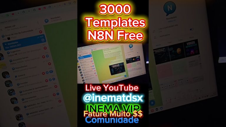 #inteligenciaartificial #json #n8n #templates #automacao