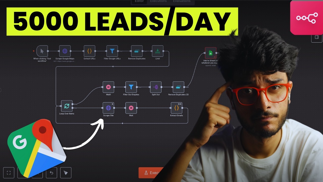 Build a Lead Gen AI Agent in Under 30 Minutes (n8n Free Template)