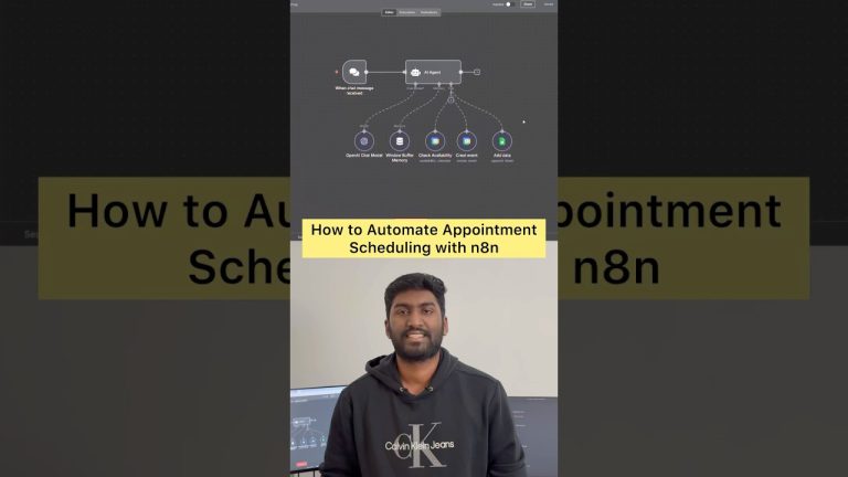 Automate Appointment Scheduling with n8n #n8n #automation #googlecalendar #meeting #tamil #tamiltech