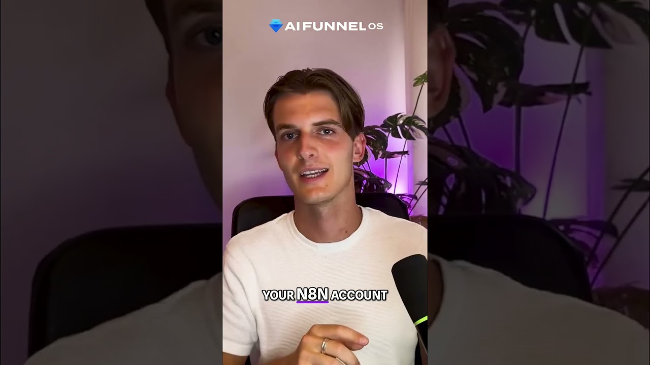 AI Workflow: Start Using It TODAY! (N8N Template) #shorts