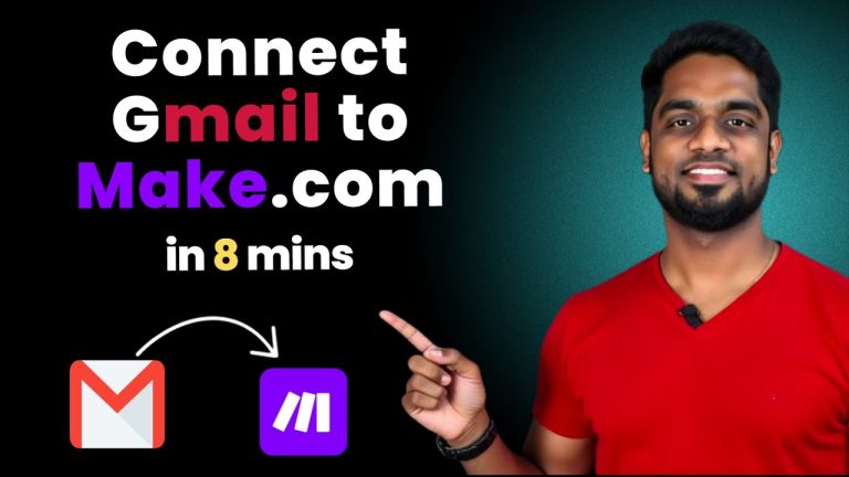 How to connect Gmail to Make.com in 8 mins (Quick & Easy)