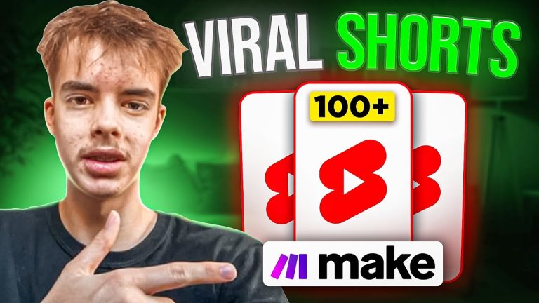 Generate 100+ Viral Shorts with Make.com