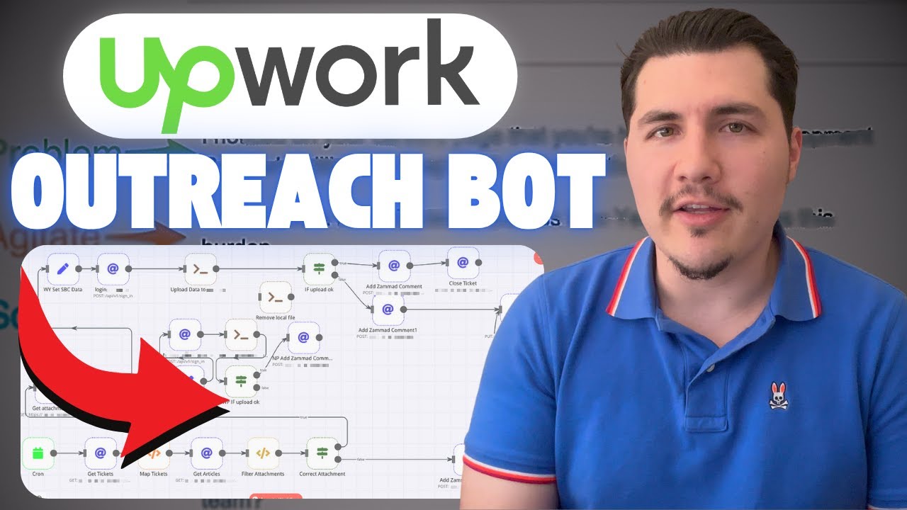 Build An Ai UpWork Outreach Bot in Under 10 Minutes (N8N Template)
