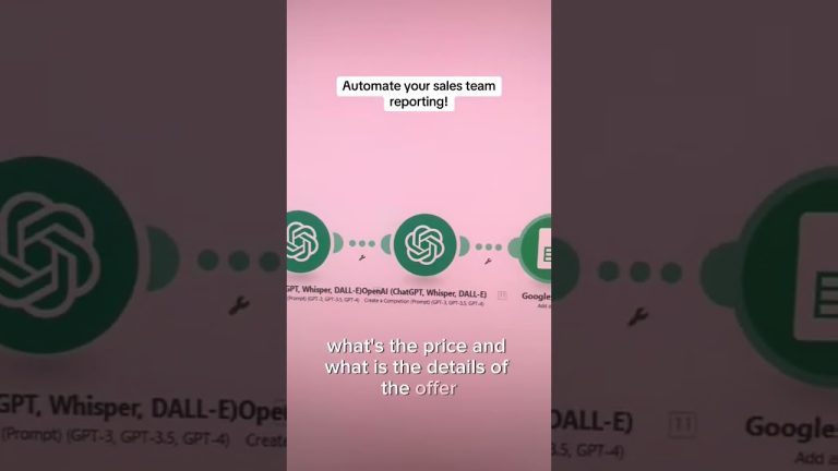 Watch AI Automate Sales Steps in 1 Min (Make.com)