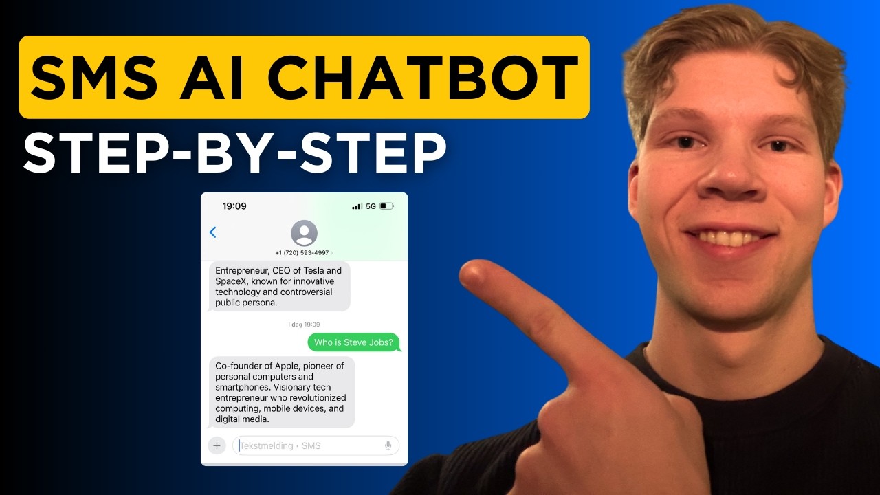 How To Make an AI-Powered SMS Chatbot (FULL GUIDE)