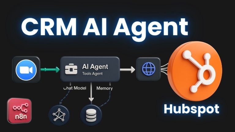 This AI Agent Turns Sales Calls Into CRM Gold (No-Code n8n Tutorial)
