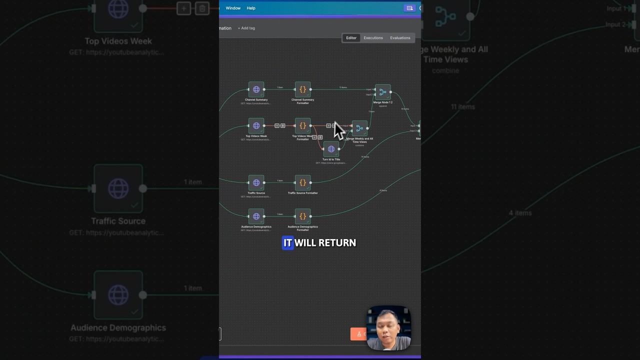 N8N Automate YouTube Performance Analytics Report #automation #ai #n8n