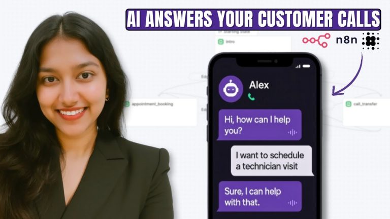 How to Build an AI Voice Agent for Your Business (n8n + Retell AI)