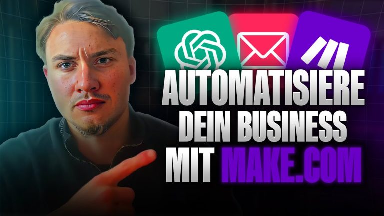 Make.com MEISTERN in 30 Minuten – Dein FULL AUTOMATION Guide 2025!
