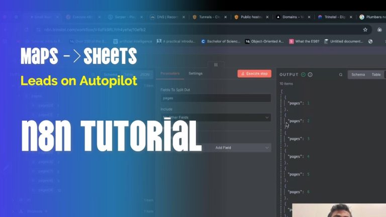 Automate B2B Leads n8n + Google Maps + Google Sheets