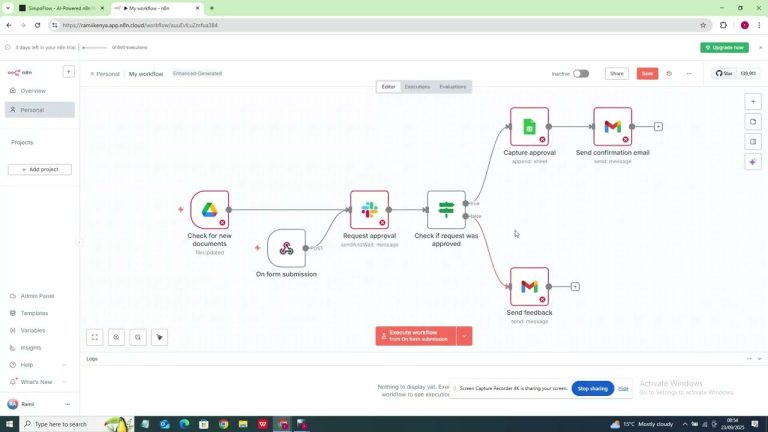 Image to n8n workflow template in seconds