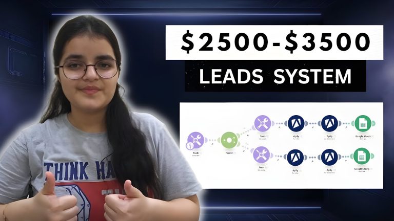 How You Can Make $2,500 with This Lead Generation Automation (Complete No-Code Tutorial) #ai #nocode