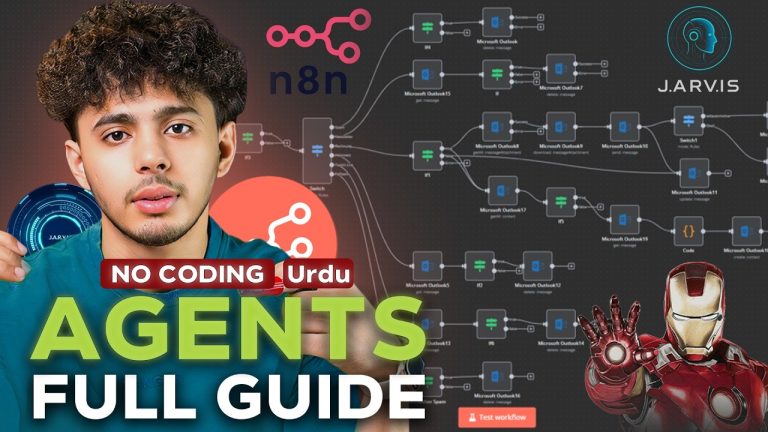 N8N – Create Your Own AI Jarvis (Iron Man) in Urdu/Hindi