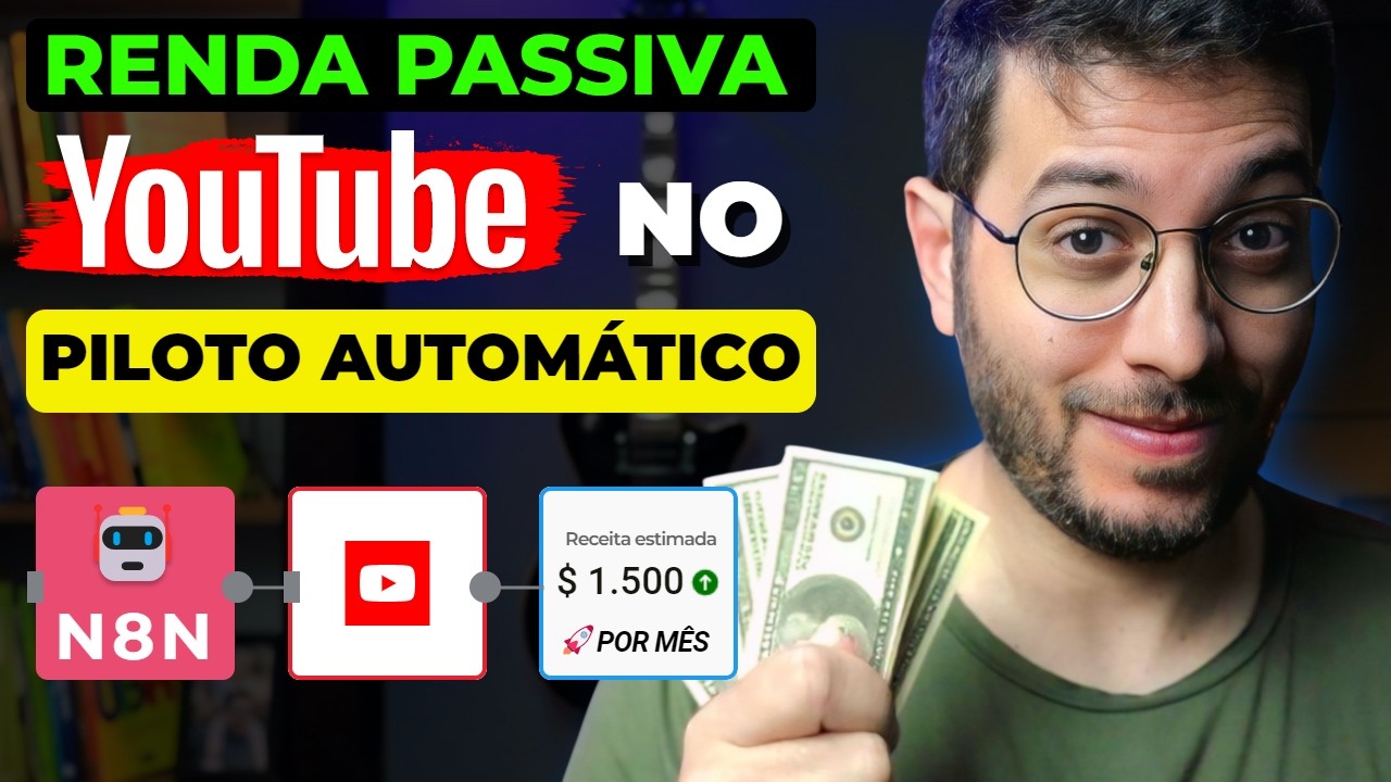 Este Sistema de IA Cria Vídeos Automáticos no YouTube (Sem código + Templates Grátis)