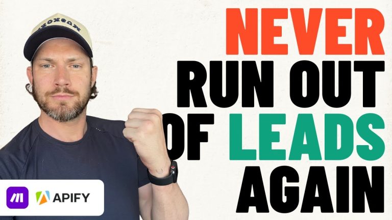 Get Endless Leads With Apify & Make.com (Quick Setup)