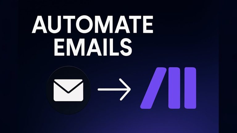 I Automated My Emails In 7 Minutes with Make.com (Full Tutorial)