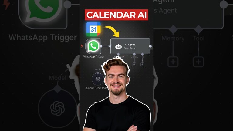 Build a WhatsApp AI Agent for appointment Handling in Google Calendar (no code n8n tutorial)