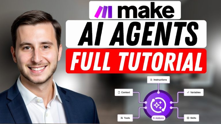 How to Build AI Agents with Make.com (Step-by-Step FULL Tutorial)