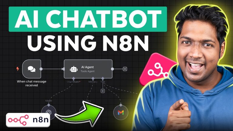 I Built an AI Assistant for My Website (n8n RAG AI Agent Template!)