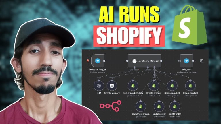 The AI Agent That RUNS Your E-commerce Store! (n8n Automation)
