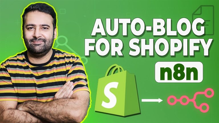 How To Create Shopify AI Blog Agent - [N8N Free Template]