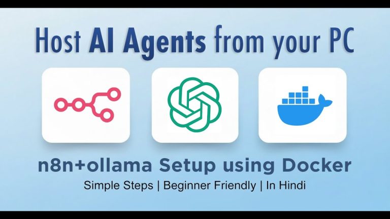 Run AI Locally from your pc - LLM, AI Agents & more | n8n + GPT-OSS Setup Guide [Hindi]