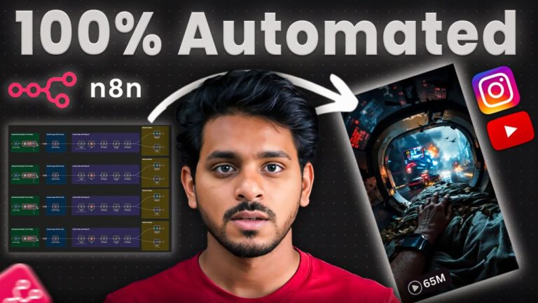Automated Viral Video Generator AI Agent : Create POV Content with AI (n8n Workflow Hindi)