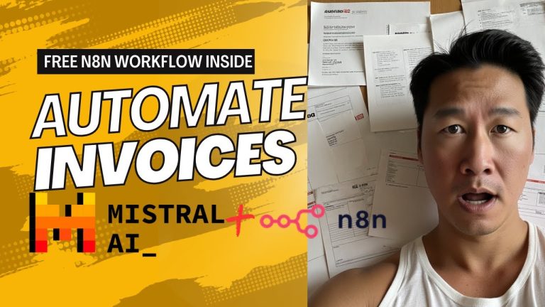 Automate Your Invoices with Mistral OCR and n8n – Free n8n Template Included!