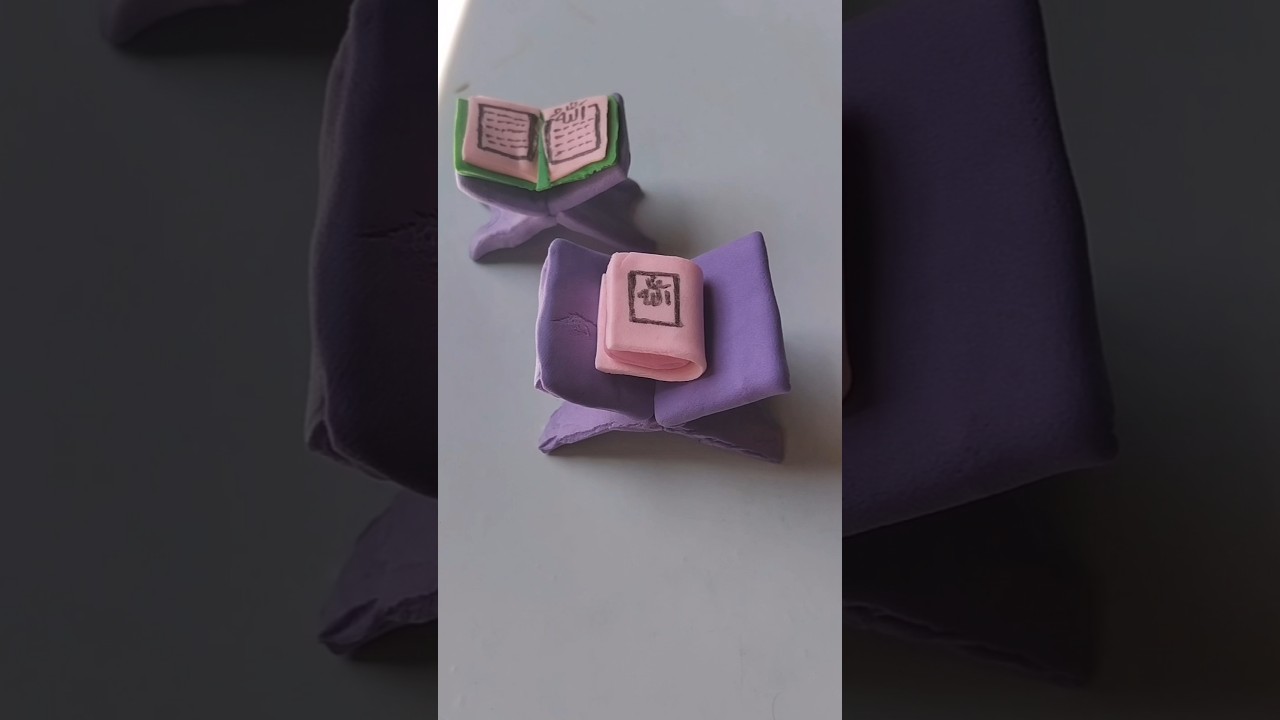 Mini Al Quran making #quran #diy #holyquran #craft #youtubeshorts #shorts