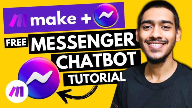 FREE Facebook Messenger AI Chatbot – Setup with Make.com!