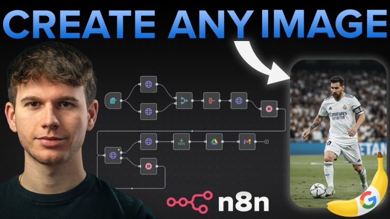 I Built a Creative AI Agent in n8n with no code (using NanoBanana)