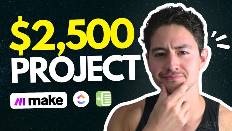 Watch Me Build A Real Make.com Client Project For $2.5K