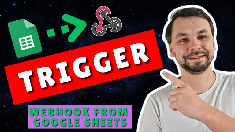 How To Trigger A Webhook From Google Sheets - Run Make.com from GOOGLE Sheets - (NO ADD-ON REQUIRED)