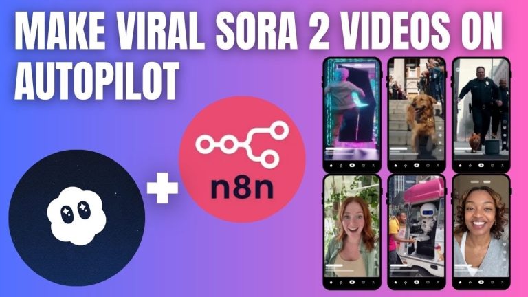 How to Make Viral AI Videos with Sora 2 (Full n8n Automation Tutorial +  Template)
