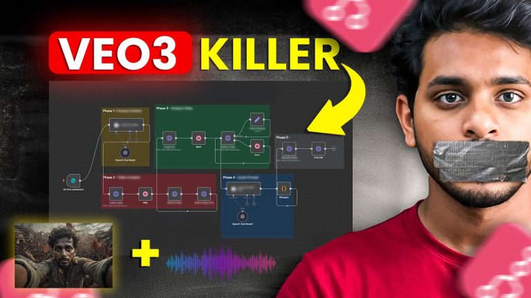 This is the Cheapest VEO 3 Killer Agent - Hindi n8n AI Agent