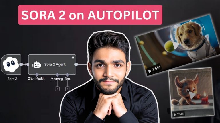 Sora 2 beats all video generation models | n8n Tutorial