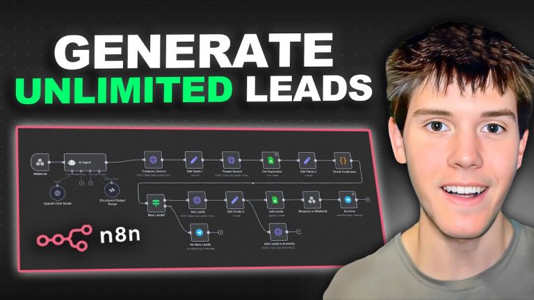 This n8n Automation Generates UNLIMITED Leads (and Sells for $2,200)
