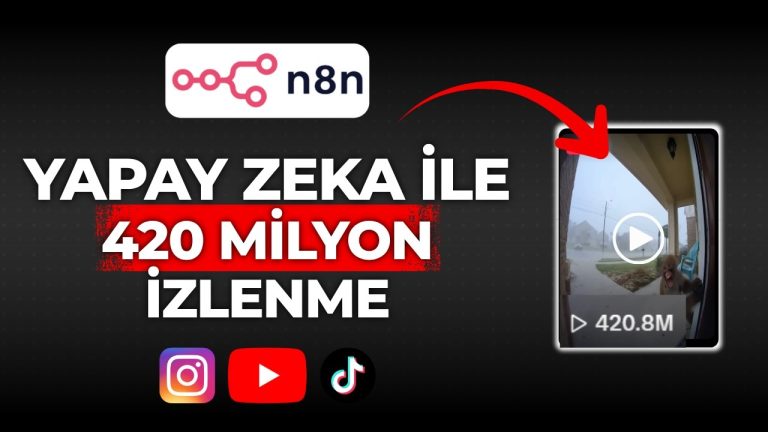 Sora 2 ile Otomatik Viral Videolar Üret! (n8n AI Agent Rehberi)