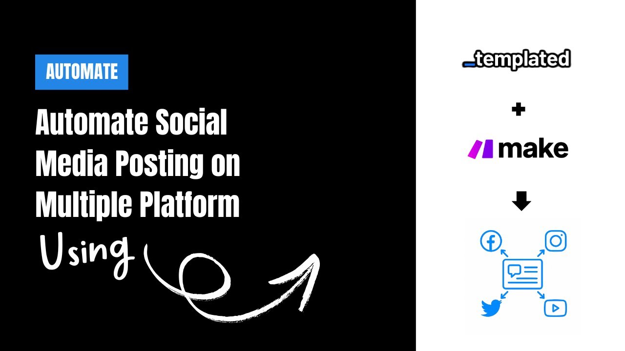 Automate Social Media Posting On Multiple Platforms Using Make.com & Templated API