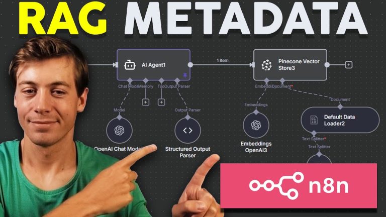 Improve RAG with Metadata in n8n (3 Examples)