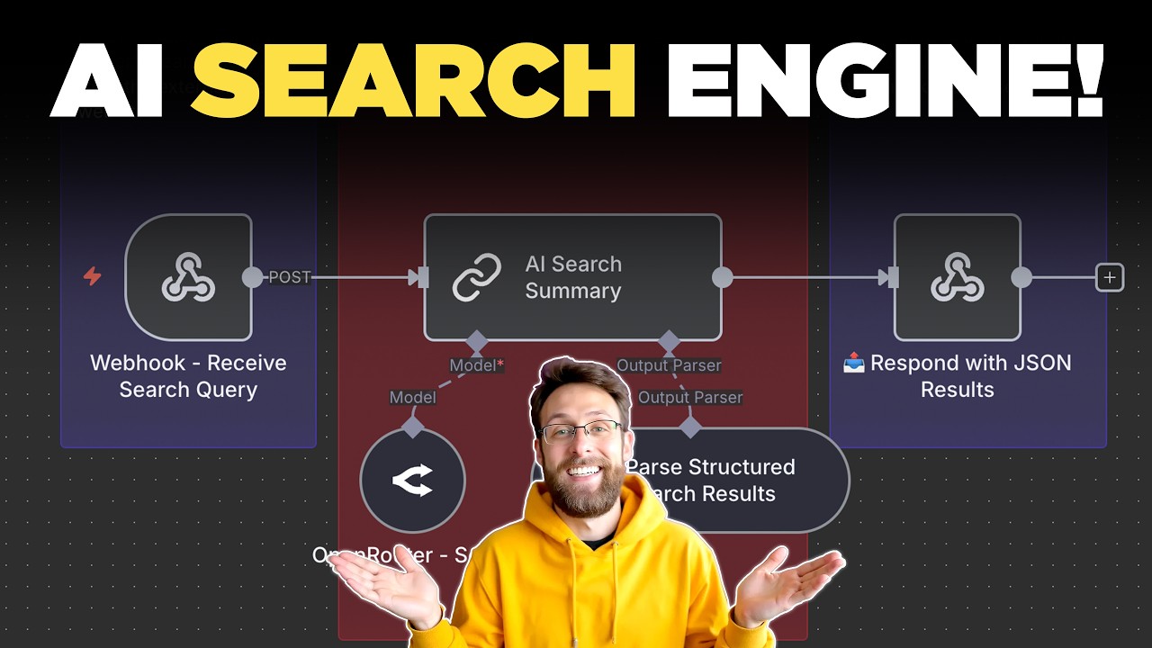 How you can beat Google with just 3 n8n nodes! (free template)