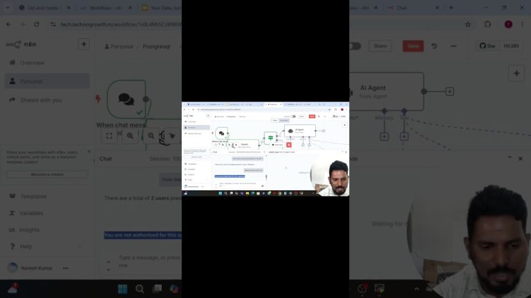 Talk to PostgreSQL Like ChatGPT! 🤯 | Build AI SQL Agent in n8n (No Code Tutorial)