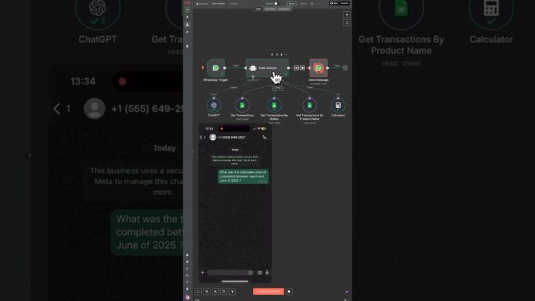 n8n Ai agent series #ai #tech #aitools