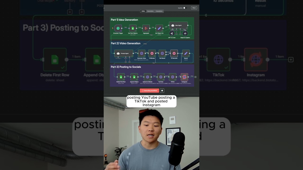 I Built a Google Veo 3 Viral ASMR Shorts Machine  #aiagent  #n8n #googleveo3