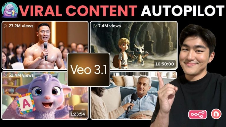 This VEO 3.1 System Generates Long Form Videos Consistently! (n8n No Code)