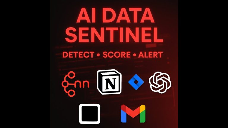 Automated Data Sentinel: a Quality Watch powered by AI with n8n and Notion