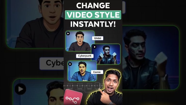 Change Any Video Style With AI!