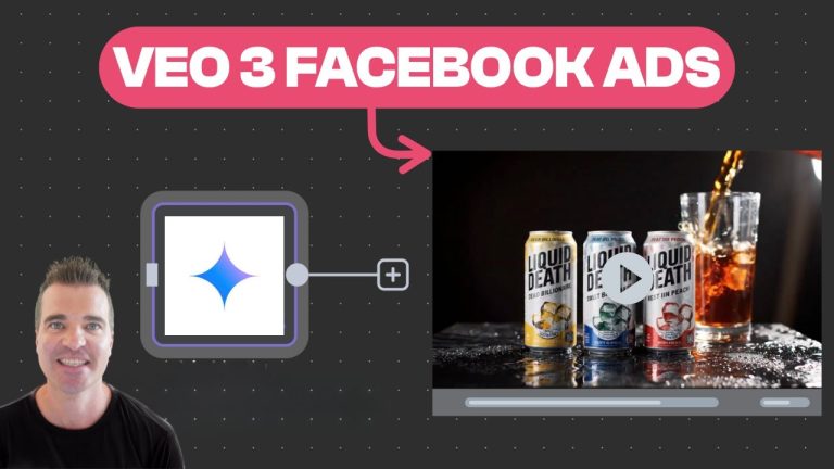 This AI System Automates Veo 3 Facebook Ads with n8n (No-Code Tutorial)
