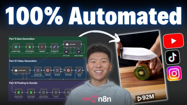 This AI System Posts Viral ASMR Shorts Hourly (free template)