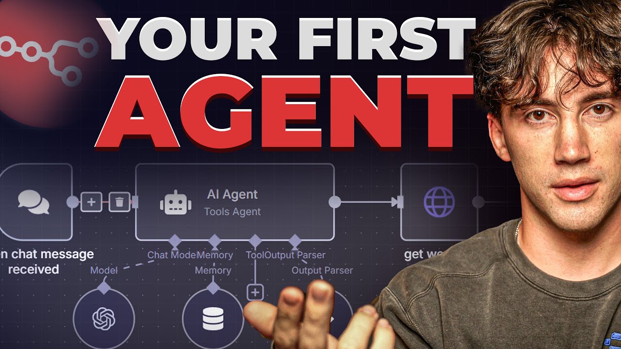 How to Build AI Agents in n8n for Beginners! (Full n8n Guide)